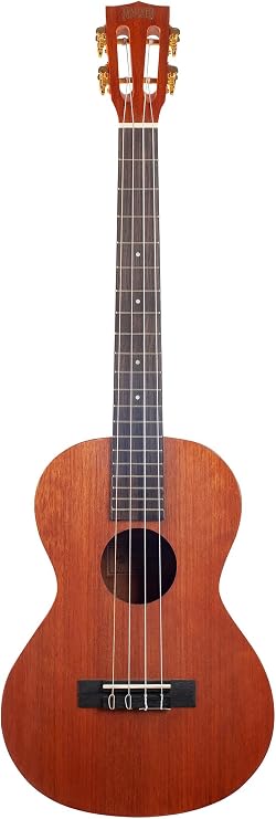 Mahalo MJ4-TBR Java Series Baritone Ukulele, Transparent Brown