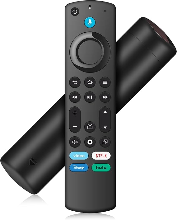 Remote Voice Replacement Fit for Fire Stick(HD/Lite/2nd/3rd Gen/4K/4K Max), for FireStick Insignia/Toshiba/Pioneer/Omni QLED Fire-Series Smart TVs with Fire Voice Controller