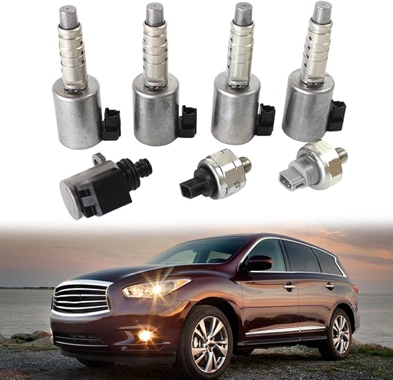 Transmission Solenoid Valve Kit for Altima Infiniti JX35 12-16(JF017E)