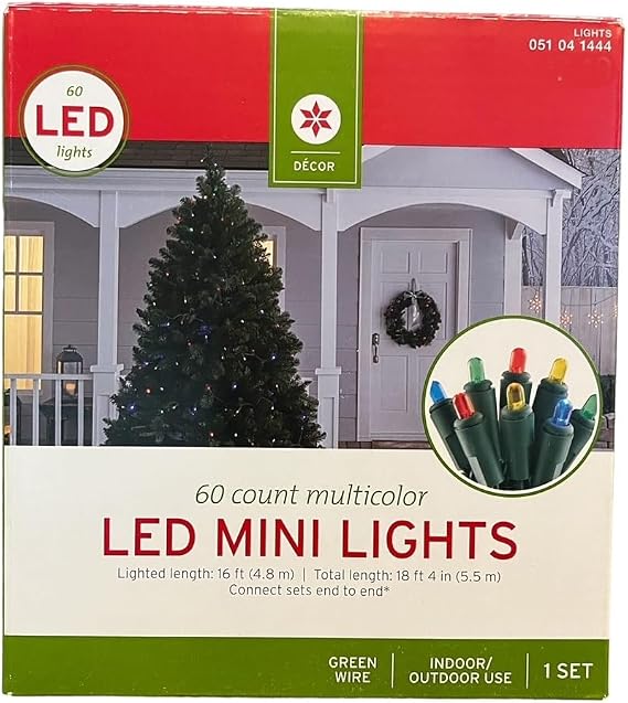 60 ct. LED Mini Lights - Multicolor