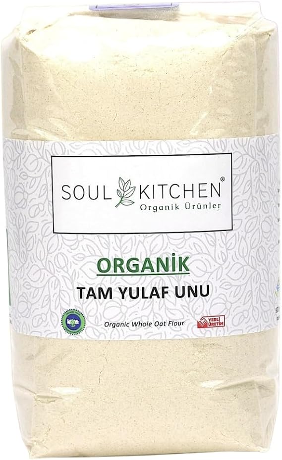 SOUL KITCHEN ORGANİK ÜRÜNLER Tam Yulaf Unu 500gr