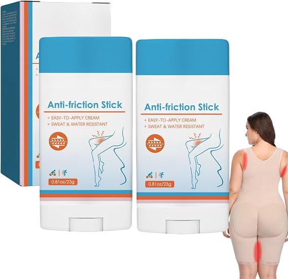 Anti-Chafe Stick,Waterproof Anti Chafe Stick,Glide Anti Chafing Stick,Thigh Anti Chafe Stick,Running Chafe Stick,Body Anti-Chafe Balm for Heel,Lower Arm,Legs,Skin Protection,glide anti chafing stick