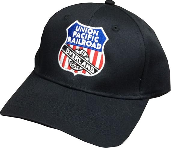 Union Pacific Overland Route Embroidered Hat [hat123] Black