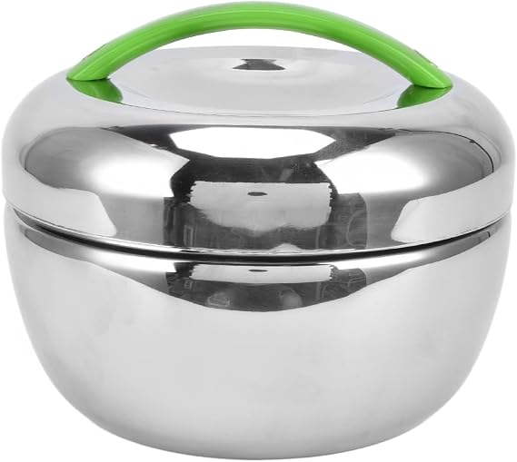 Stainless Steel Insulated Lunch Box 1.3L 44Oz Li Silver Container with Insulation Lunch Container Container Jar for Boxed Insulating Insulated Food Jars