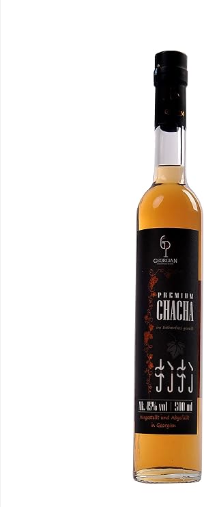 Chacha from oak barrel 45% vol. 0.5 L