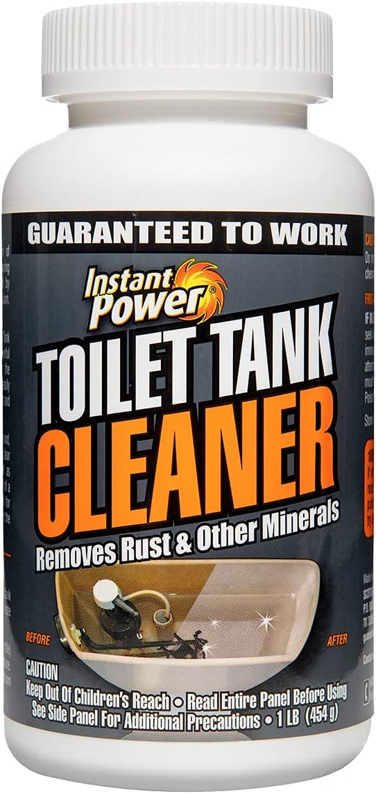 Instant Power Toilet Tank Cleaner & Hard Water Stain Remover, 1 lb