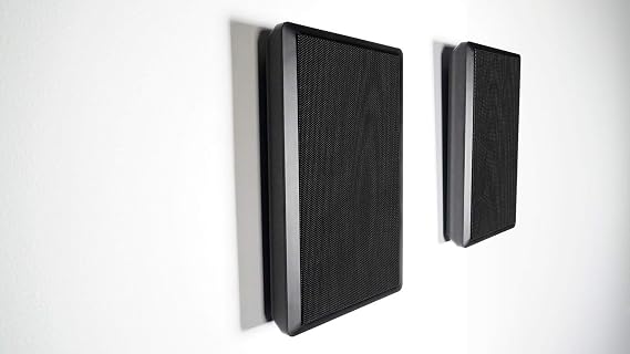 Rockville RockSlim 70B Black 5.25" 70V Commercial Restaurant Speakers, Pair
