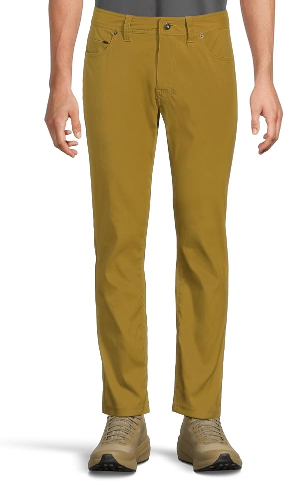 prAna, Men's, Stretch Zion 5 Pocket SL Pants, Retro Olive, Size: 30, Inseam: 32
