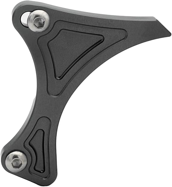 For Kawasaki KX250F KX450F KX 250F 450F 2004-2015 2016 CNC aluminum Guard Cover Chain Sprocket Cover Case distintivo(For KX250F Black)