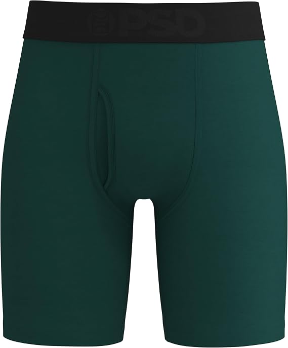 PSD Men's Luxe Modal Underwear - 7 Inch Standard-Length Boxer Briefs, Breathable Underwear Men, Comfortable Packs & Singles