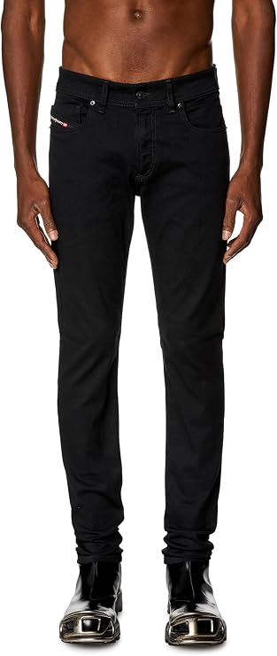 Diesel Men's Skinny Jeans Low Waist 1979 Sleenker, 31W 32L Black