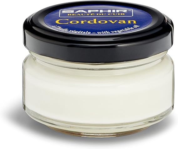 Saphir Creme Cordovan 50ml Leather Shoe Polish Care to Restore and Shine
