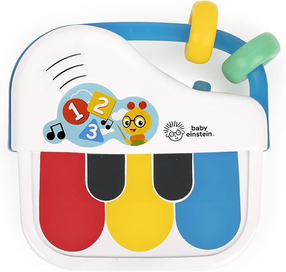 Baby Einstein Tiny Piano Musical Toy, Ages 3 Months+, 13093