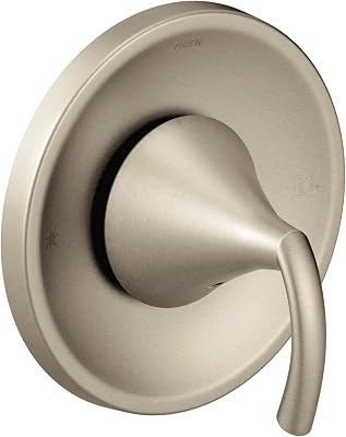 Moen Glyde Brushed Nickel 1-Handle Posi-Temp Pressure Balancing Valve Trim Kit, Valve Required, T2741BN