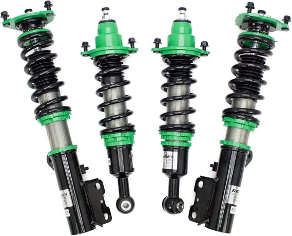 Rev9 R9-HS2-021 Hyper-Street II Lowering Kit, 32 Damping Adjustment, compatible with Mitsubishi Lancer (CX/CY) 2008-17