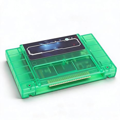 Zunate 16 Bit 900 in 1 Retro Game Cartridge, Compatible with SNES Console, Multi Game Card with Save Function, Reset Menu Support, Expandable Storage for Classic Gaming
