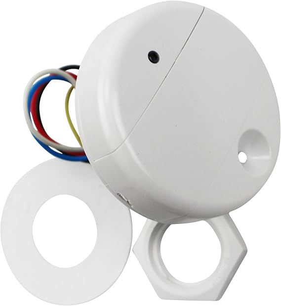 Greengate Cooper PPS-4 Indoor Contact Input Photosensor Motion Sensor Occupancy Detector, White