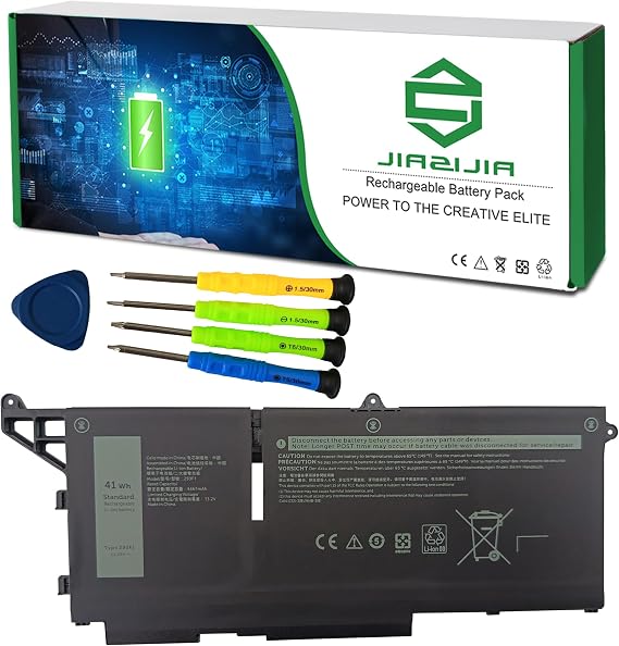 293F1 CPX-51R71 41Wh Laptop Battery Replacement for Dell Latitude 5330 5430 5530 7330 7430 7530 Precision 3570 Series Notebook 051R71 51R71 Black 11.25V 3467mAh