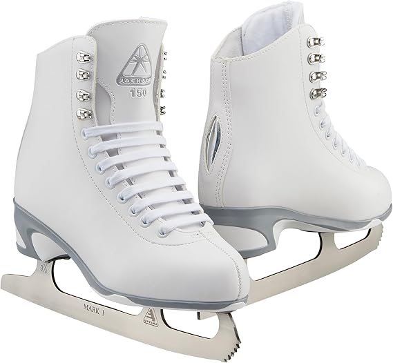 Jackson Ultima Finesse Women's/Girls Figure Ice Skates, Medium Width | Comfortable Figure Skates for Ice Skating & Figure Skating, Ice Skates for Kids/Toddler Ice Skates-Medium Width