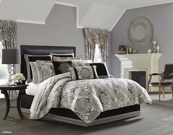 JQUEEN Guiliana Queen Comforter Ensemble