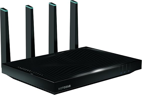 NETGEAR Nighthawk X8 AC5300 Tri-Band WiFi Router (R8500-100NAS), Works with Amazon Alexa