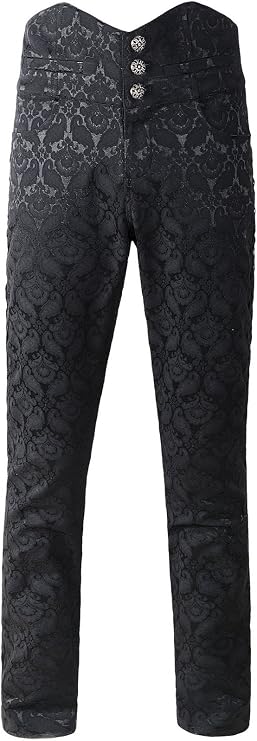 Mens Obscura Trousers Pants Steampunk VTG Gothic Victorian