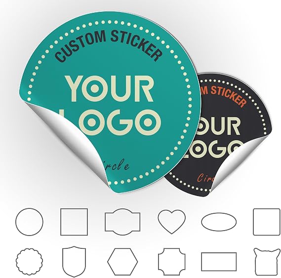 Business Logo Stickers - Custom Logo Stickers - Company Logo Stickers - Custom Business Stickers - Sticker Logo Customized for Business