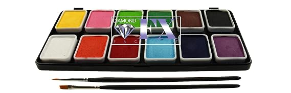 Diamond 12 Color Palette - Regular (6 gm)