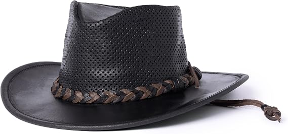 Minnetonka Fold-Up Outback Hat with Adjustable Chin Strap