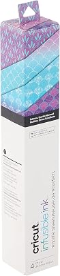 Cricut Infusible Ink Transfer Sheet Patterns, Sparkle Mermaid 4 ct