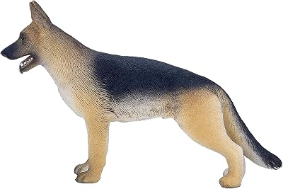 MOJO German Shepherd Realistic Domesticated Animal Hand Painted Toy Figurine