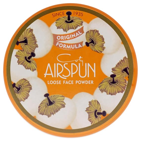 COTY AIRSPUN Face Powder, Natural Tone Loose Face Powder, Naturally Neutral, 2.3 Oz