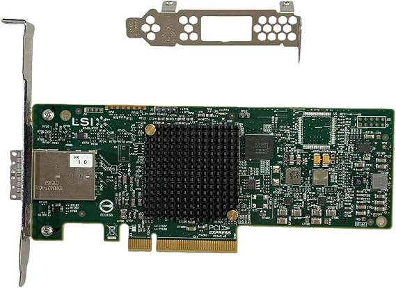 LSI SAS9300-8e SAS3008 SFF8644 8-Port IT Mode 12Gbs SATASAS PCI-E 3.0 Host Bus Adapter Controller