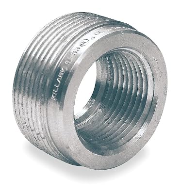 Killark R-21 Reducing Bushing, 34 - 12 Hub Size, Copper-Free Aluminum, 2332 Body Length