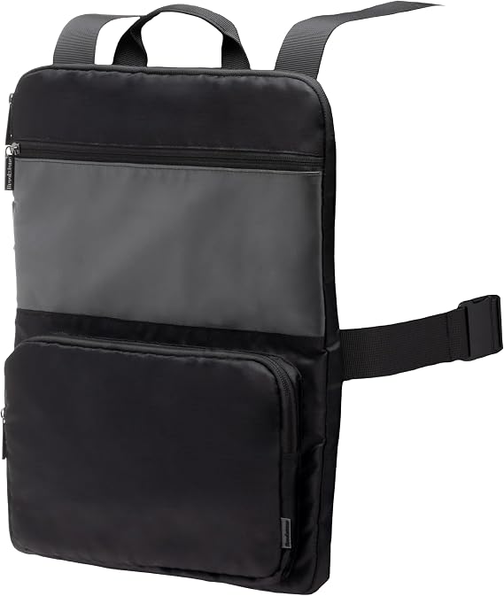Brookstone Carry On Harness Travel Strap Organizer, Adjustable Straps | Lightweight Design Keeps Items Secure and Organized, Zipper Compartments Plus a Reinforced Buckle for Easy Attachment