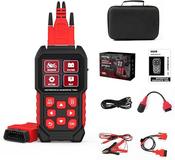 M4 Motorcycle Scanner for BMW 10-Pin, ABS Bleed, 17 Languages