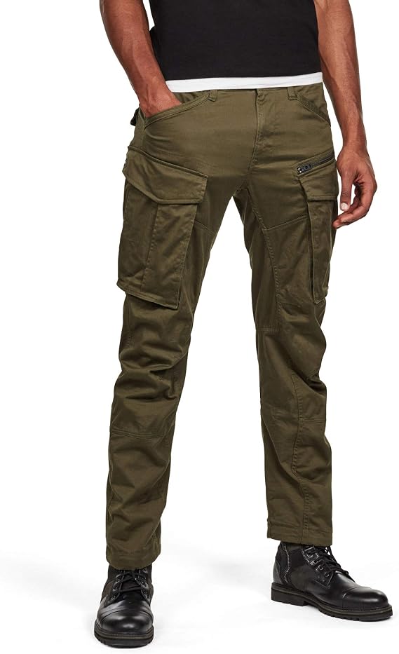 G-Star Men's Rovic Zip 3D Straight Tapered Fit Cargo Pants