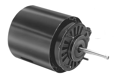 Fasco D472 3.3 Frame Open Ventilated Shaded Pole Refrigeration Fan Motor with Sleeve Bearing, 120HP, 1550rpm, 115V, 60Hz, 1.9 amps