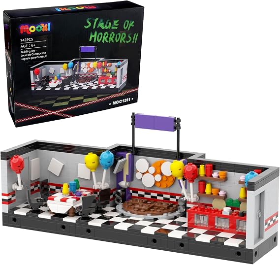 Five Nights Stage Building Blocks Toys Set