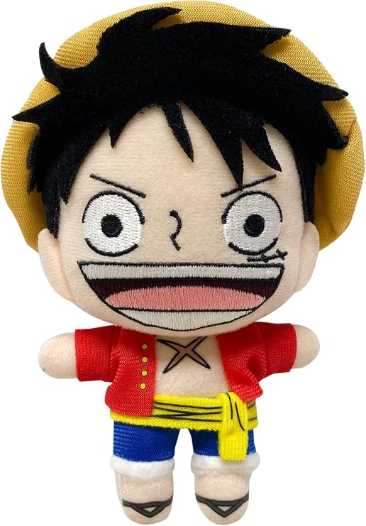Great Eastern Entertainment One Piece - Monkey D. Luffy (New World) Mini Plush 5''