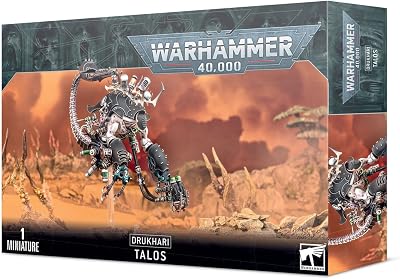 Games Workshop Drukhari Talos Warhammer 40,000 Miniature Wargame Model 2022 Age 144