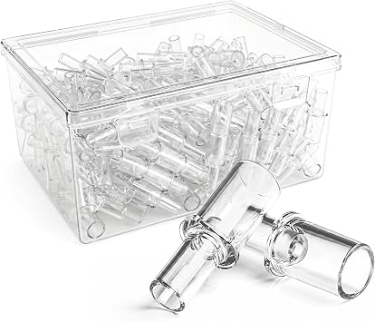 300-Count Box of Breathalyzer Mouthpieces, Compatible with S-75-80 Model Alcohol Breathalyzers, Hygienic and Portable