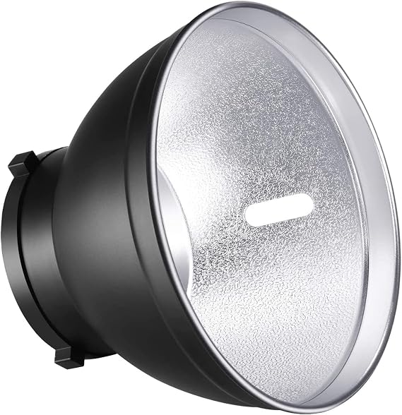 Neewer 7''/18cm Standard Reflector Diffuser Lamp Shade Dish for Bowens Mount Studio Flash Video Light Like Neewer CB60, CB100, CB150, Vision 4, Vision 5, ML300, S101-300W/300W PRO/400W/400W PRO