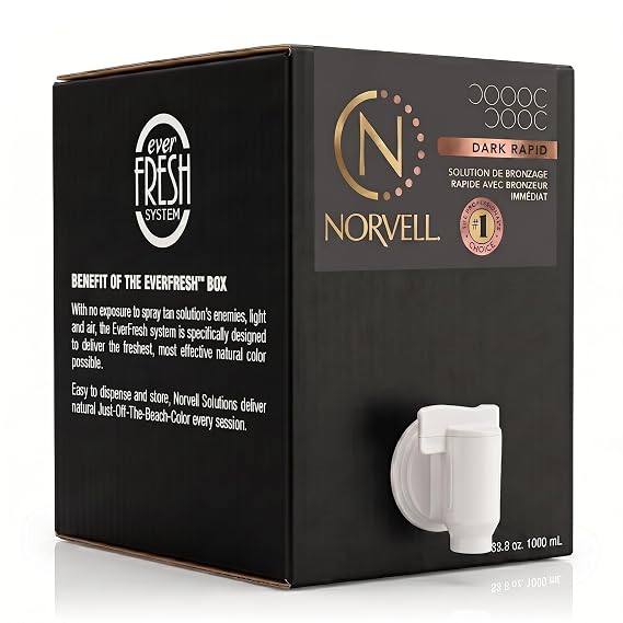 Norvell Premium Spray Tan Solution Dark Rapid 1 liter