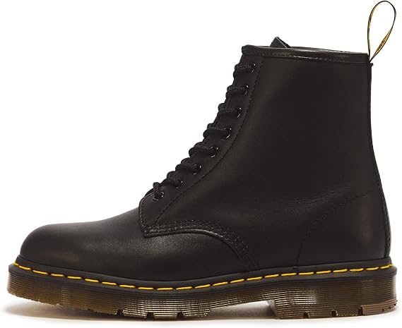 Dr. Martens 1460 Originals 8-Eye, Unisex, Black, Soft Toe, Slip Resistant, 6 Inch Work Boot (11.0 MW)
