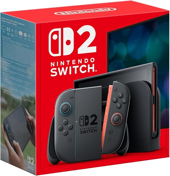 NINTENDO SWITCH 2 CONSOLE BLUE RED