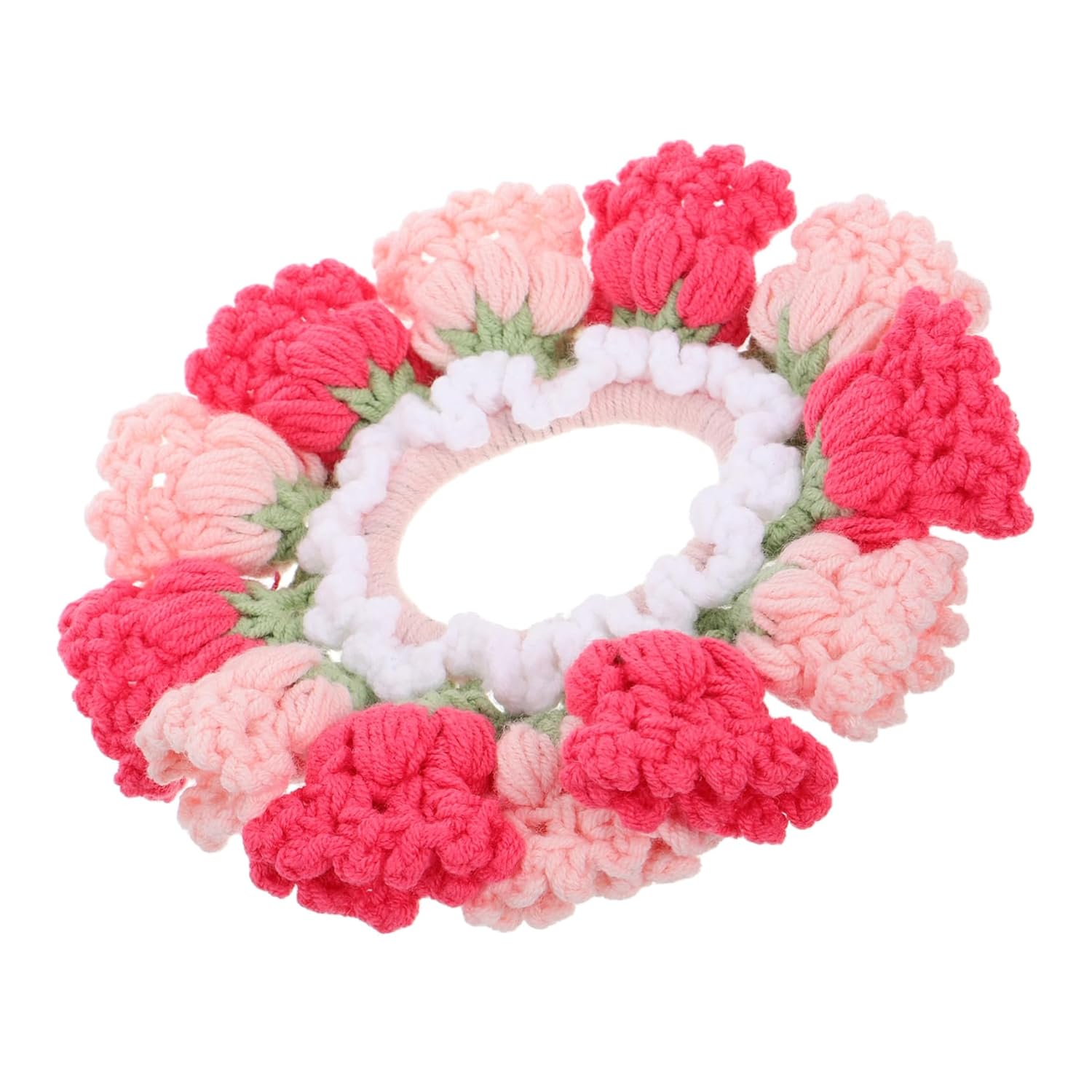 Scrunchy Hair Band Knitted Ponytail Holder Scrunchies for Women Girls Hair