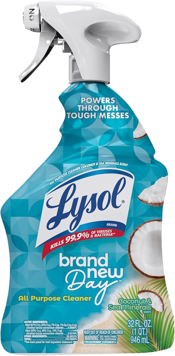 Lysol All Purpose Cleaner Spray, Disinfectant, Coconut, 32oz