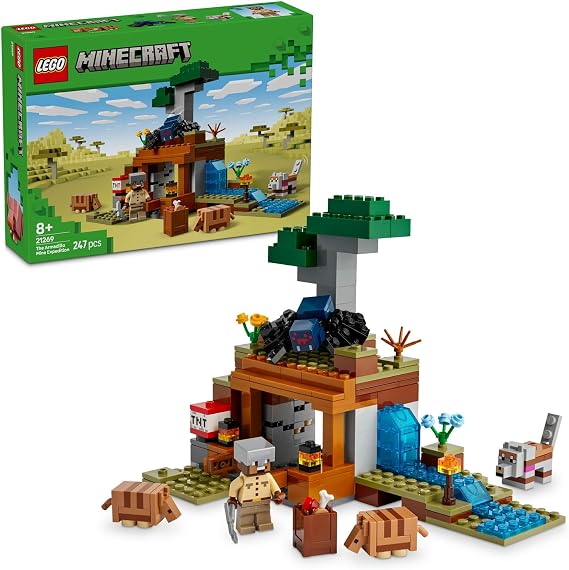 LEGO Minecraft Armadillo Maden Keşfi 21269