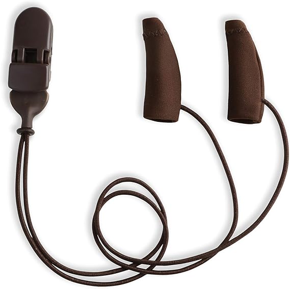 Ear Gear Mini Corded Protect Hearing Aids from Dirt, Sweat, Moisture, Loss, Wind Fits Hearing Instruments 1 to 1.25